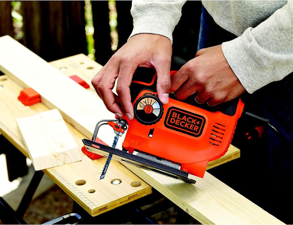 BLACK+DECKER KS801SEK KS801SEK Sierra de Calar 550W AutoSelect Pendular con Maletin