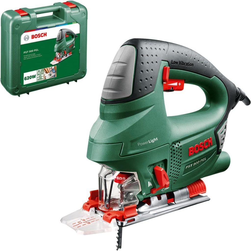 Bosch Home and Garden PST 900 PEL - Sierra de calar (620 W, en maletín)