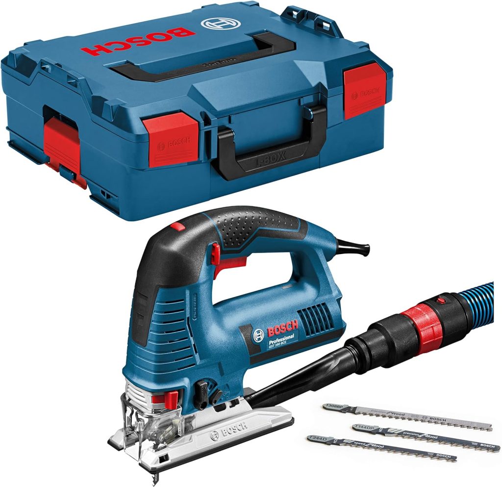 Bosch Professional GST 160 BCE - Sierra de calar (800 W, máx. 3000 cpm, corte 160 mm, en L-BOXX)