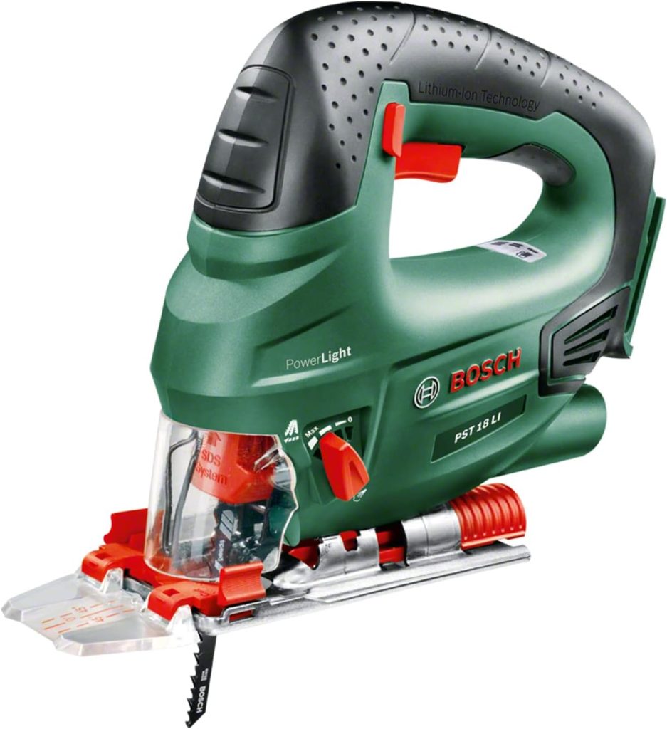 Bosch Sierra de Calar a batería PST 18 LI (sin batería, sistema de 18 V, en caja) + Maleta de transporte