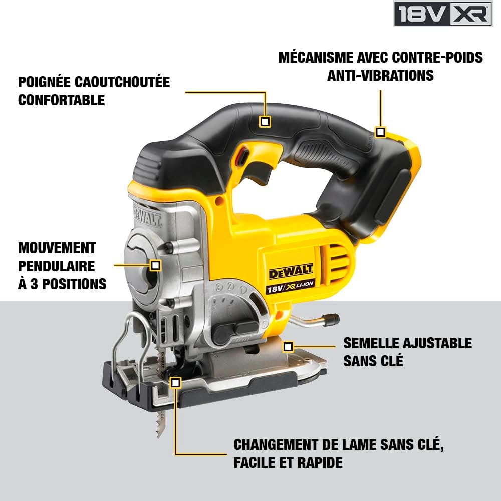 DEWALT DCS331N-XJ - Caladora XR 18V sin cargador/batería