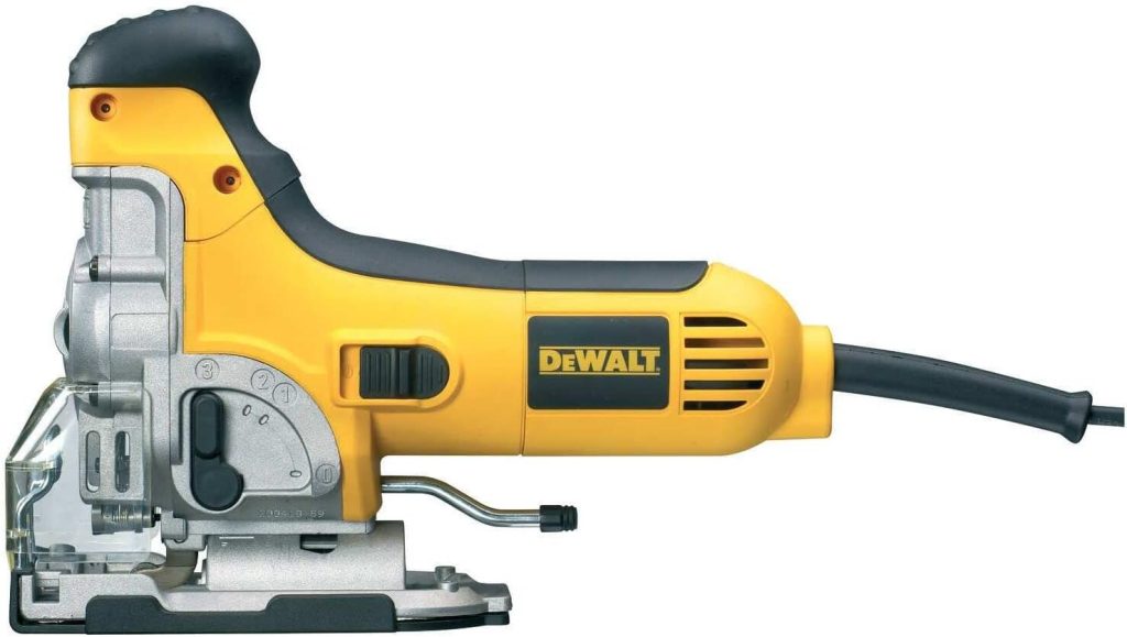 DeWalt DW333K-QS - Sierra de Calar 701W Electrónica - P. abierto + maletín
