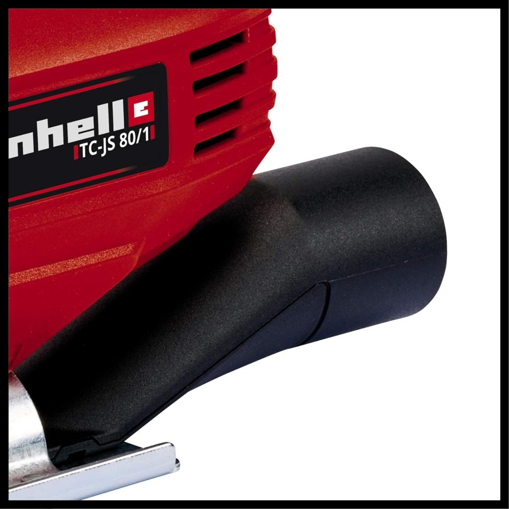 Einhell Sierra de Calar Electronica TC JS 80/1, Potencia 550 W, Color Rojo